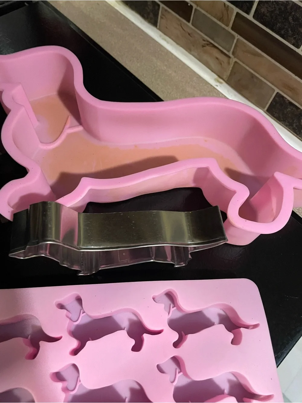 Dachshund Baking & Kitchen Lot – 5 Pieces